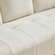 Linspire Aero 3-Seater Boucle Sofa, Off White