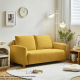 Linspire Aero 3-Seater Boucle Sofa, Yellow