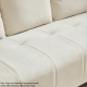 Linspire Aero Love Seat Boucle Sofa, Off White