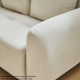 Linspire Aero Boucle Loveseat, Off White