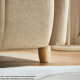 Linspire Aero Boucle Loveseat, Off White