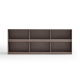 Linspire Lattice Storage Cabinet, Dark Brown