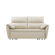 Linspire Quiver 2.5-Seater Leathaire Sofa Bed, Creamy White