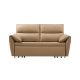 Linspire Quiver 2.5-Seater Leathaire Sofa Bed, Brown