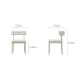 Linspire Tesseract Boucle Dining Chairs, Creamy White, Set of 2