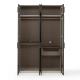 Linspire Unity Wardrobe with Top Cabinet