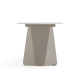 Linspire Xenon Sintered Stone Top Dining Table