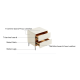 Linspire Whimsy Bedside Table