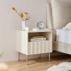 Linspire Whisper Bedside Table