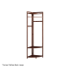 Linspire Quaint Solid Wood Corner Clothes Rack, Large