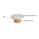 Linspire Glimmer Sintered Stone Table Top Coffee Table