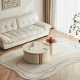 Linspire Glimmer Sintered Stone Table Top Coffee Table with 3 Stools