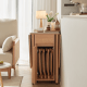 Linspire Yumi Solid Wood Foldable Dining Chair, Natural, Set of 2