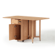 Linspire Yumi Foldable Dining Table & Kitchen islands Set, Natural