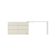 Linspire Whisper Adjustable Dressing Table with Chest of 6 Drawers