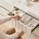 Linspire Whisper Adjustable Dressing Table with Chest of 6 Drawers