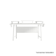 Linspire Rhapsody Gaming Desk, 140x84x86cm