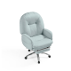 Linspire Nectar Leathaire Office Chair, Blue