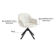 Linspire Nectar Boucle Office Chair