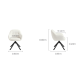 Linspire Nectar Boucle Office Chair