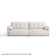 Linspire Halo Leather 4-Seater Sofa