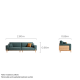 Linspire Verdant Solid Wood 4-Seater Sofa with Ottoman