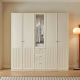 Linspire Ripple 5-Glass/Panel Door Wardrobe