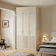 Linspire Ripple 3-Door Wardrobe with Top Cabinet