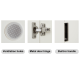 Linspire Serene 2-Door Wardrobe with Drawers