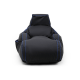 Linspire Rhapsody Gaming Beanbag, Black & Blue