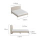 Linspire Vanko Super King Bed Frame & Bedside Table Set