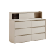 Linspire Vanko Chest of 6 Drawers with Add on Unit