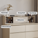 Linspire Vanko Chest of 6 Drawers with Add on Unit