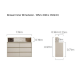 Linspire Vanko Chest of 6 Drawers with Add on Unit