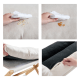 Linspire Dena Foldable Footstool, Ivory