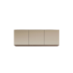 Linspire Vanko Floating Office Desk & Bookcase Set