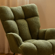 Linspire Evans Boucle Rocking Chair, Green