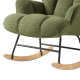 Linspire Evans Boucle Rocking Chair, Green