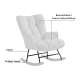 Linspire Evans Boucle Rocking Chair, Green