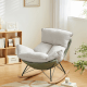 Linspire Ubel Rocking Chair, Green & Cool White