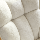 Linspire Evans Boucle Rocking Chair, White