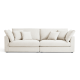 Linspire Neuer Chenille 3.5-Seater Sofa, Neutral White