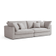 Linspire Neuer Chenille 3.5-Seater Sofa, Light Grey