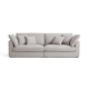 Linspire Neuer Chenille 3.5-Seater Sofa, Light Grey