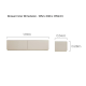 Linspire Vanko Sintered Stone Top Entertainment Unit, 1.2m
