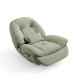 Linspire Oasis Electric Recliner Chair, Oversize, Ivory