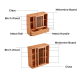 Linspire Verve Set of 2 Modular Storage Cabinet with 2 Drawers