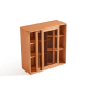 Linspire Verve Set of 4 Modular Glass Door Bookcase