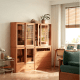 Linspire Verve Set of 4 Modular Glass Door Bookcase