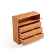 Linspire Verve Set of 2 Modular Storage Cabinet with 5 Drawers
